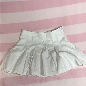 White Skater Skirt